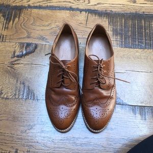 Madewell Juliette Wingtip Derby shoes sz.11